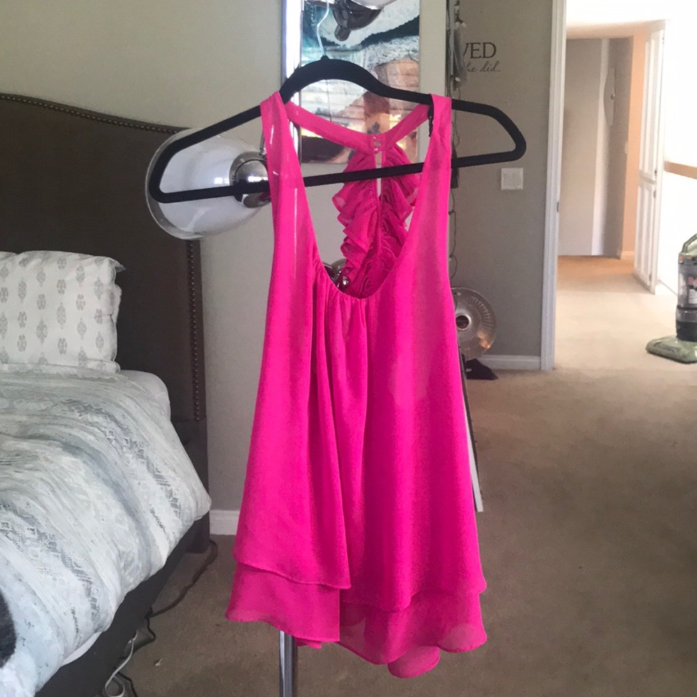 Date Night Top | Naked Zebra | Hot Pink